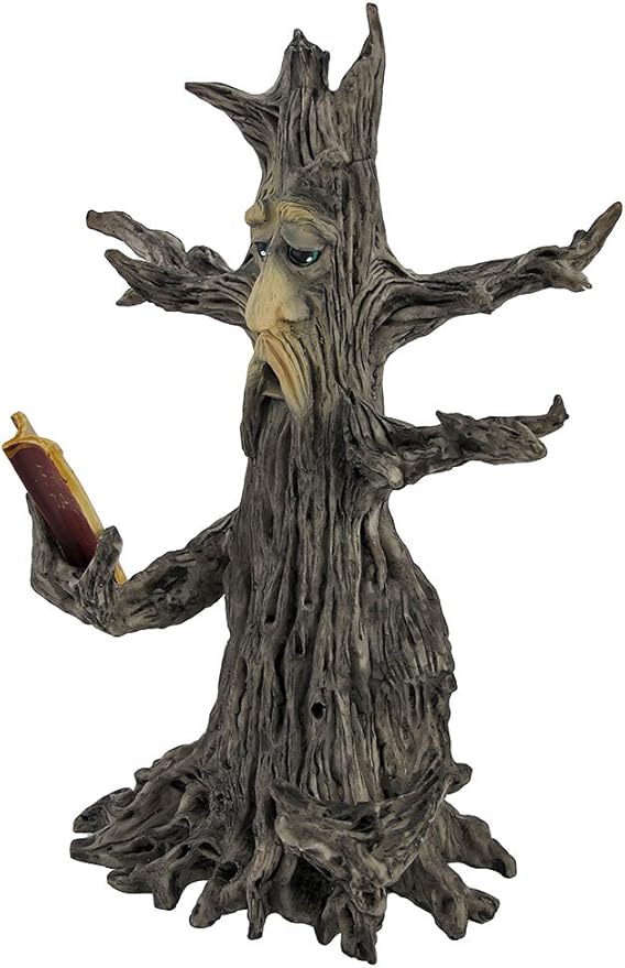 `Old Tree of Wisdom` Incense Tower Burner LOTR Green Man