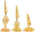 WEBEEDY 3pcs Incense Holder Clip Buddha Incense Burner Incense Stick Standing Clamp with Lotus Base Incense Ash Holder Buddhism Supplies Tabletop Decor for Home Office