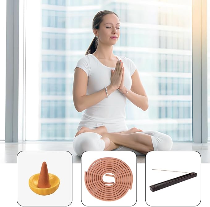 Vintage Zinc Alloy Incense Burner, Feng Shui Lotus Censer with Copper Ash Catcher for Meditation and Home Energy Cleansing Incense Burners Vintage Metal Burner Zinc Alloy Lotus Censer