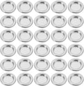Lurrose 30pcs Metal Cone Incense Tray Aluminum Alloy Incense Holder Small Cone Plate Stick Burner