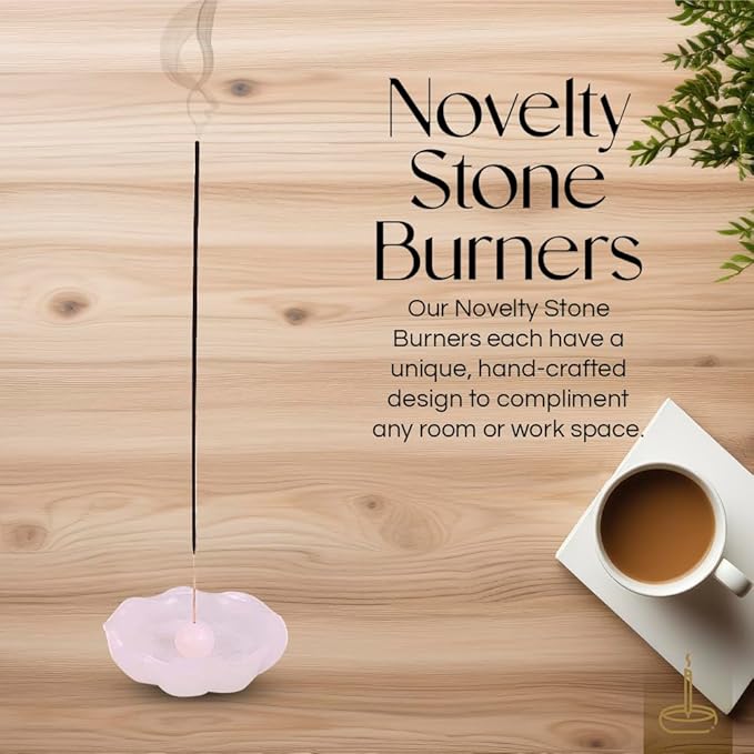 Gonesh Stone Burner - White Seashell w/Pearl