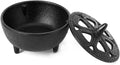 Cast Iron Incense Burner Holder, Lotus Shaped Aromatherapy Burner Incense Burners Towers Incense Burner Bowl Holder for Home Decoration Bathroom Bedroom Cone Incense or Wax Melts