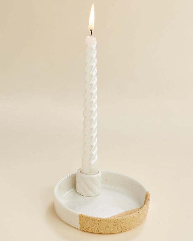 Palo Santo Holder, Incense Holder for Palo Santo Sticks, Ceramic Incense Burner, Scent Wood Stand and Ash Catcher, Simple, Sturdy and Well Made