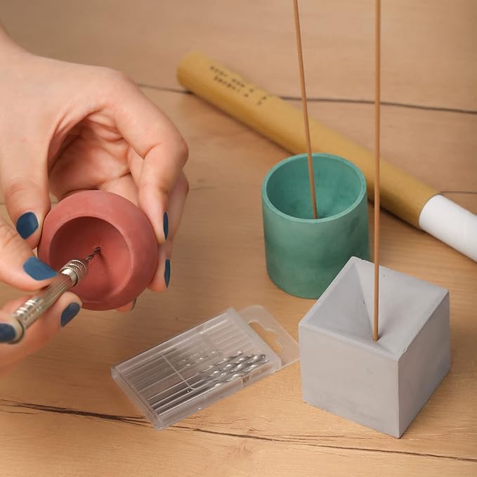 Concrete Incense Holder Silicone Mold DIY Incense Stick Cement Tray Making Mould (A0118)