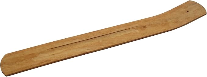 TRENDBOX 30pcs Handmade Plain Wood Wooden Incense Stick Holder Burner Ash Catcher Natural Design Buddhist