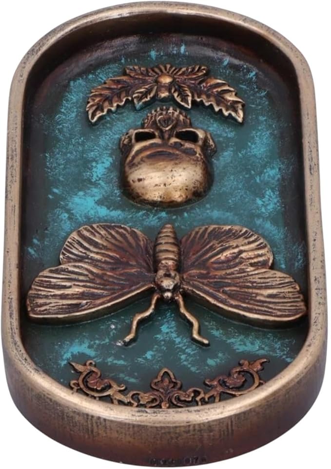 Death's Head Incense Holder 17cm