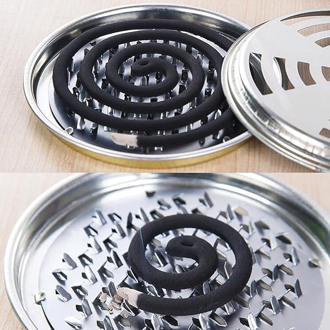 DaKuan Coil Holder, 4 Packs Tin Coil Burner