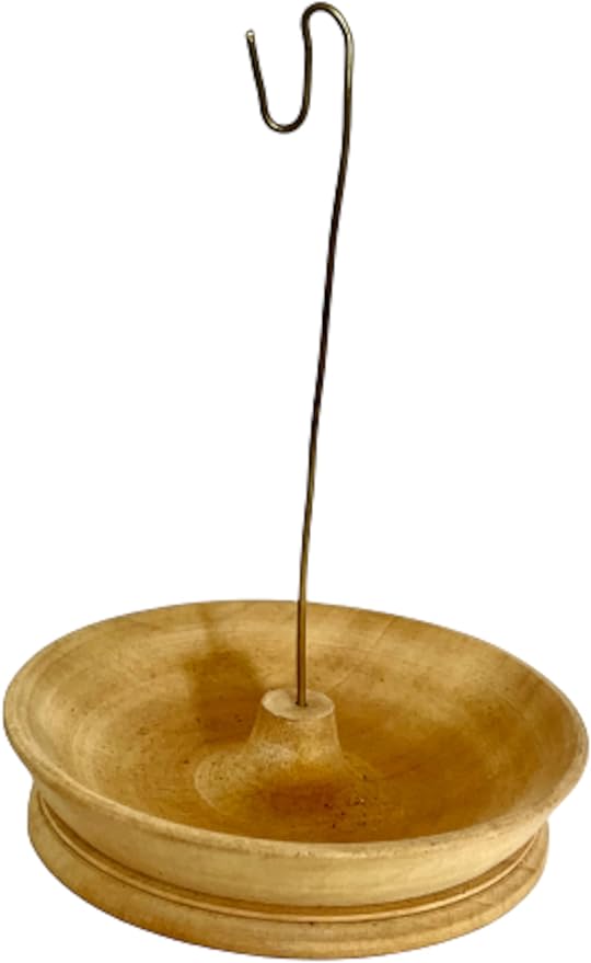 Snow Hill Incense Rope Holder, Wooden Incense Rope Burner ash Catcher for Home Decor Yoga Spa Mediation Wooden Incense Burner Burn -Handmade in Nepal