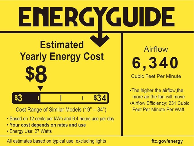 Newday 72 Inch Black Ceiling Fan with Light and Remote, Indoor/Outdoor Silent Reversible DC Motor, 6 Speeds, 3CCT, Timer, 8 Blades, 3 Downrods for Living Room, Patio, Garage