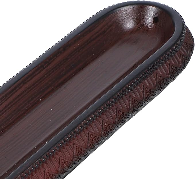 BESPORTBLE Incense Stick Holder and Burner Base Vintage Style Resin Desktop Censer Decor for Home Fragrance and Meditation Use