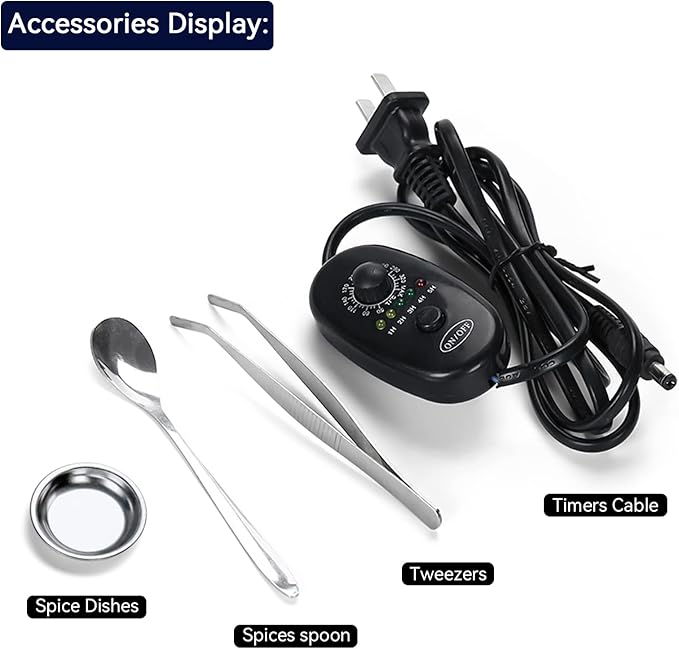 Ceramic Holder Electric Incense Burner Enamel Built-in LED Lights Simulate Flames, Classical, Elegant and High-end Hollow Design