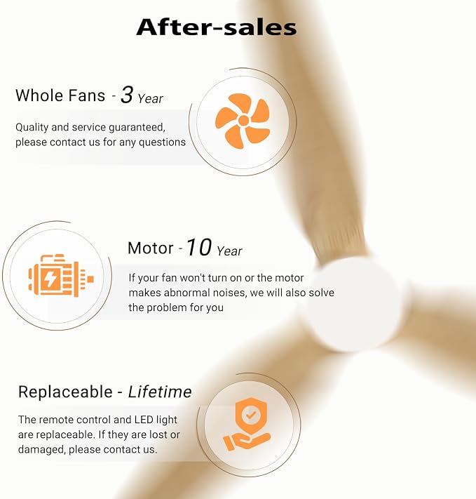 LEDLUX 52" Ceiling Fan with Light - Low Profile Flush Mount Ceiling Fan, 6-Speed Remote Control, Solid Wood, Quiet Reversible DC Motor, Boho Style, for Bedroom, Living Room, Porch, Light Oak/Gold