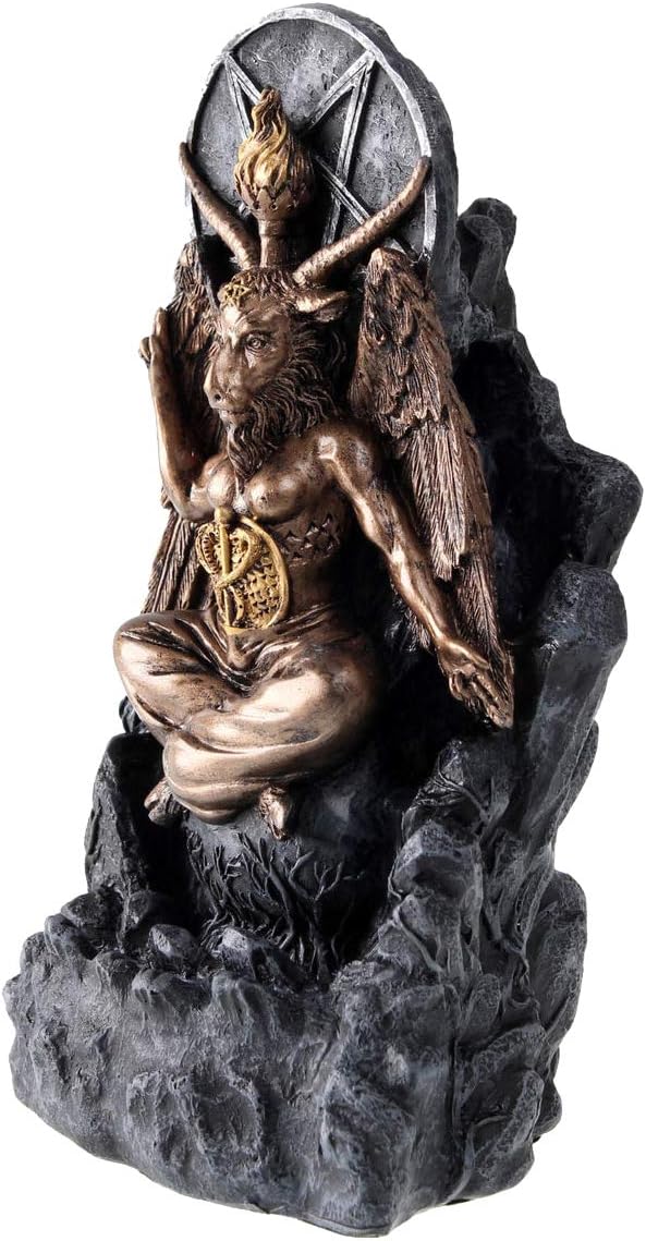 Nemesis Now Baphomet Backflow Incense Burner 24cm Bronze