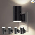 L LOHAS LED Night Light, Bright Night Light, Night Lights Plug into Wall | 5000K Daylight White, Dimmable Nightlights with Light Sensor, Decorative Nightlight for Hallway Bathroom Kitchen, 4 Pack