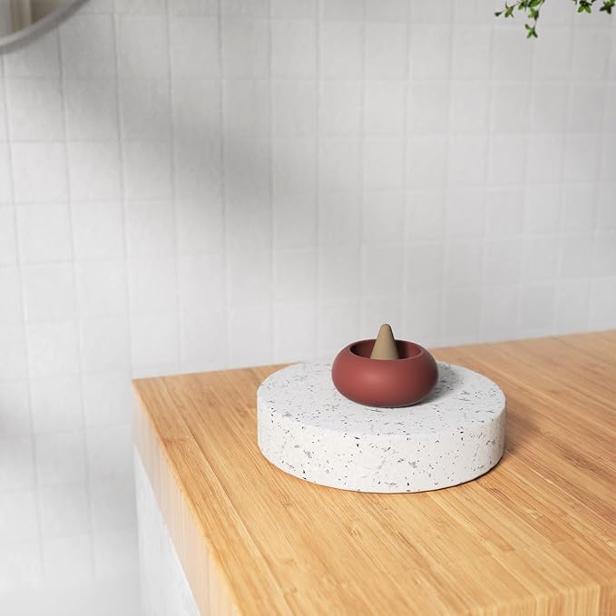Concrete Incense Holder Silicone Mold DIY Incense Stick Cement Tray Making Mould (SH0897)