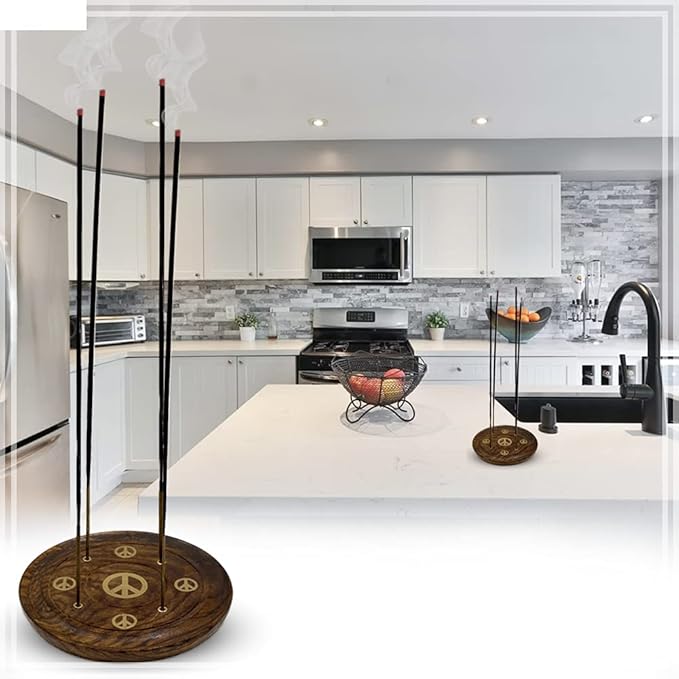 Incense Burner Holder Plate Tray Disk for Sticks Cones Ash Catcher Style #3