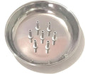 DBY Incense Stick Holder Plate Agarbatti Stand Stainless Steel Incense Holder with ash Catcher Plate (Pack of 1) Traditional Religious and Spiritual Use and Also for Ethnic Festival for Multipurpose