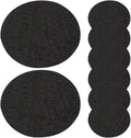VILLCASE Incense Burner Catcher Pad, 3.3 inch Heat Resistant Mat for Incense Burners Fire Retardant Cotton with Aluminum Backing Ideal for Home Use