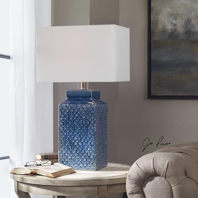 Uttermost Pero - 1 Light Table Lamp - 15 inches Wide by 11 inches deep