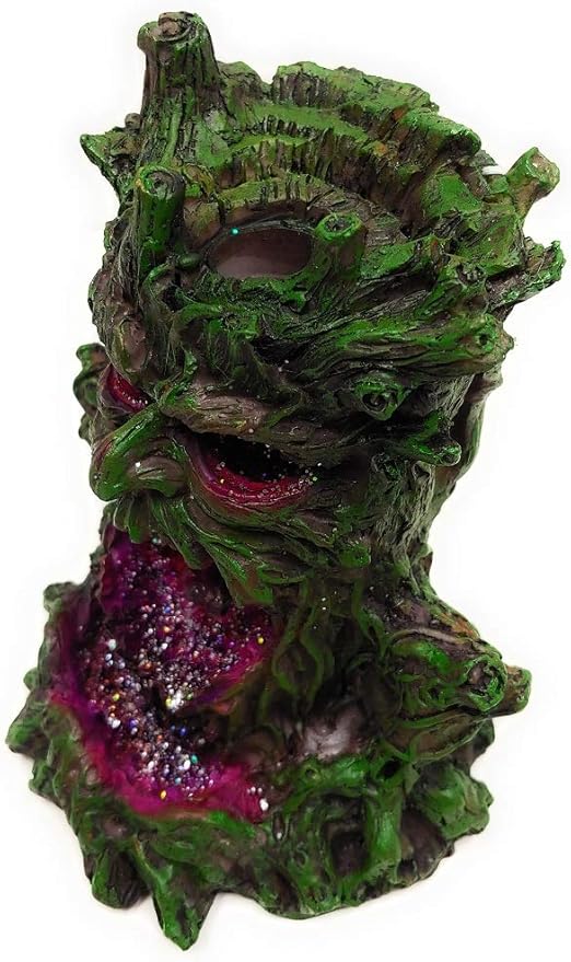 Fantasy Gifts 2930 Tree Man Incense Backflow Burner, 6 X 5 inches, LED Multicolor