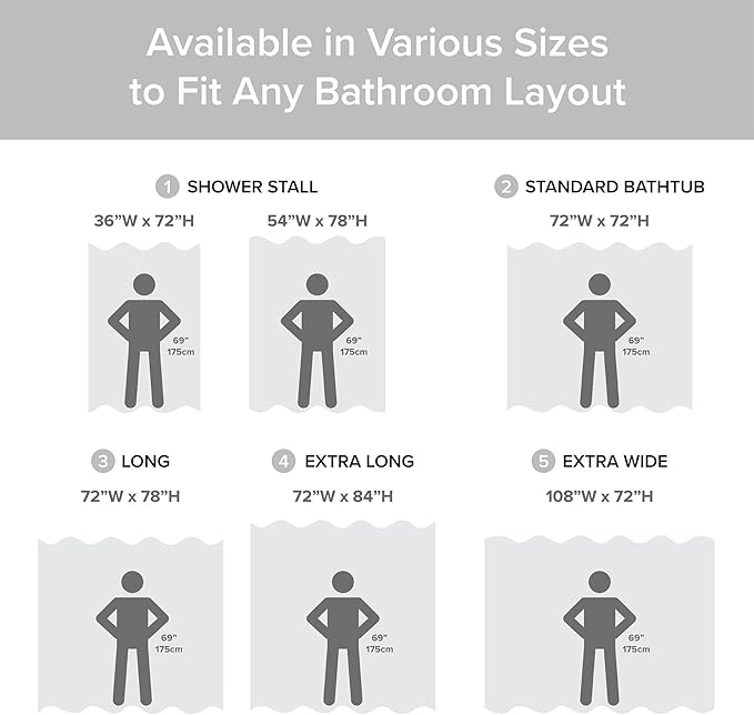 Madison Park Shower Curtain Waffle Weave, Vibrant Dyed, Waffle Shower Curtain 3M Scotchgard Moisture Management, Farmhouse Long Shower Curtains for Bathroom, Long: 72x78 White