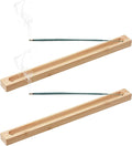 2 PCS Incense Holder for Sticks, Natural Bamboo Incense Stick Holder Incenses Burner for Meditation, Yoga, Home Decor, SPA, Table Decor