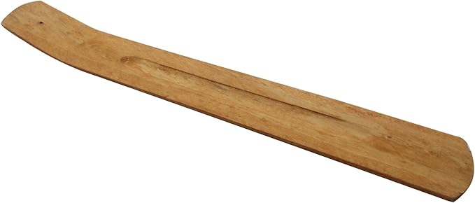 TRENDBOX 30pcs Handmade Plain Wood Wooden Incense Stick Holder Burner Ash Catcher Natural Design Buddhist