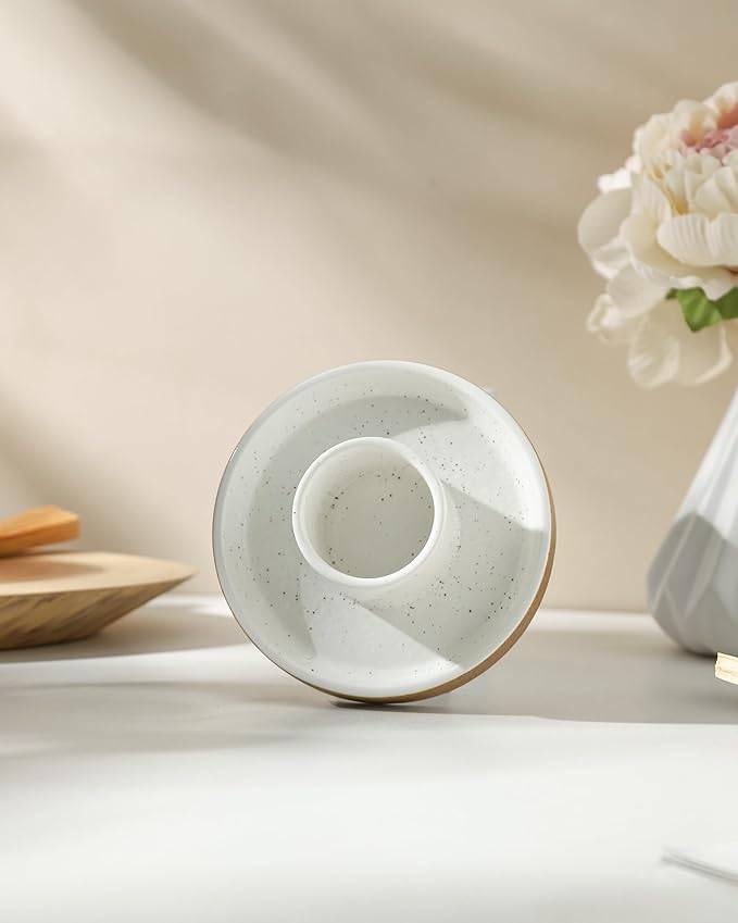 Sage Holder for Burning, White Sage Tray, Smudge Bowl, Sage Bundle Burner, Ceramic Sage Bowl, Smudging Burn Bowl for Sage, Ideal for Smudging Palo Santo Candles, Simple, Sturdy, Terracotta