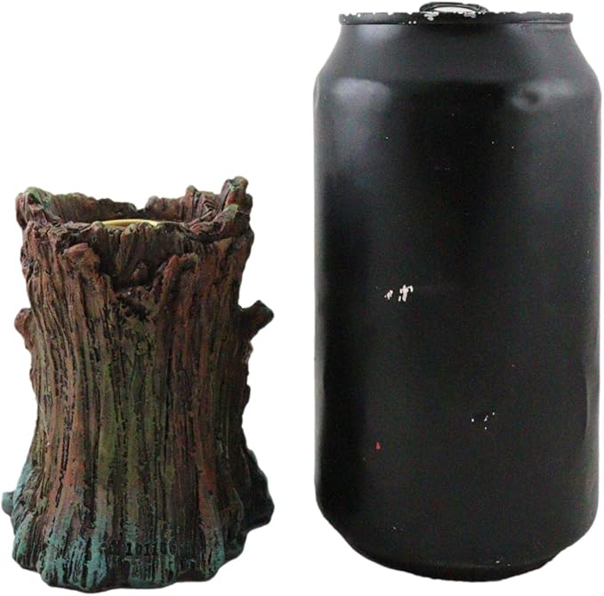 Ebros Gift Magical Forest Mystic Cernunnos Greenman Ent Backflow Incense Cone Burner Statue 3.25" H Aromatherapy Scent Accessory Holder As Celtic Wiccan Horned God Home Decor Tree Spirit Sculpture