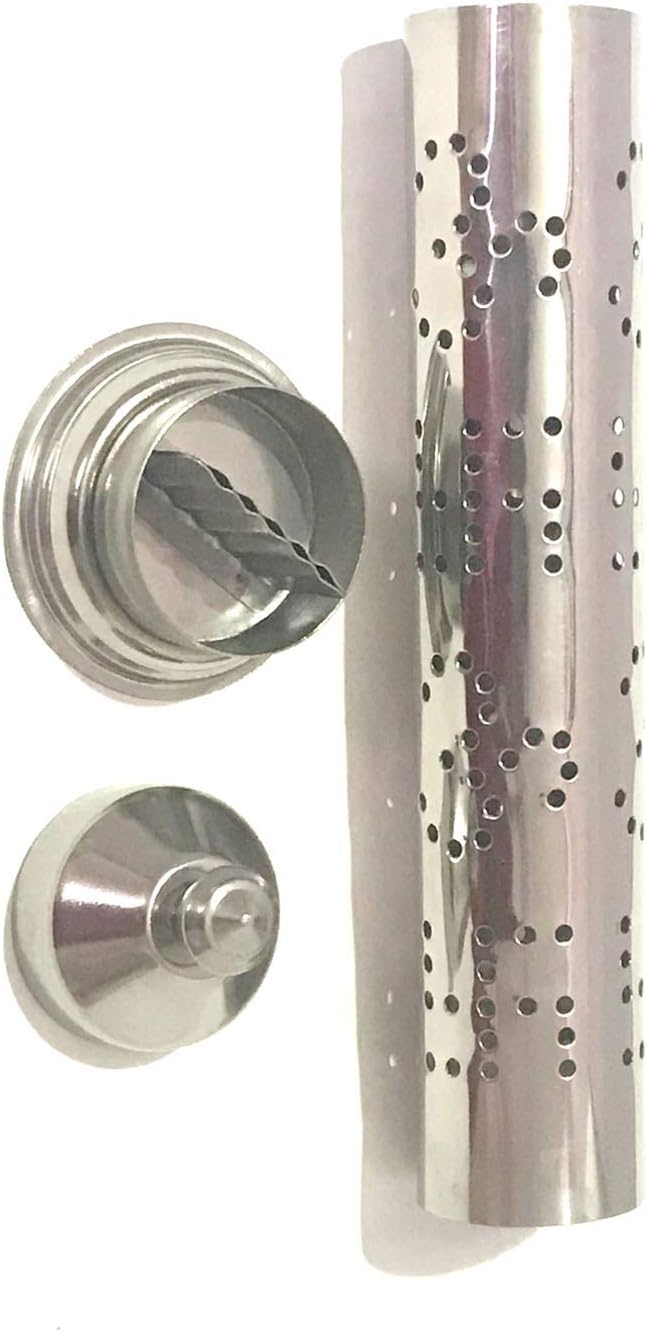 Incense Stick Holder Stainless Steel Incense Stand Dhoop Agarbatti Stand Om Swastik Stand Pooja Accessory Agarbatti Dhup Dani Burner Tray Tower Stand for Positive Energy