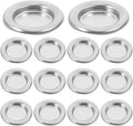 40-Pack Mini Incense Holder Trays 1.18In Metal Cone Burner Stands for Home Aromatherapy and Decorative Incense Tray Use
