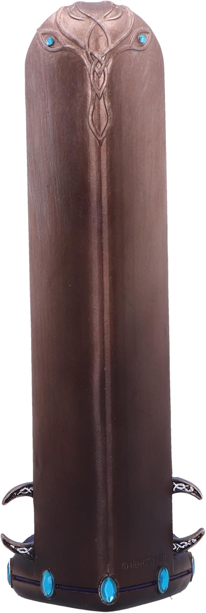 Nemesis Now Moon Goddess Incense Burner - 22.5cm Bronze Resin, Triple Moon Goddess Incense Stick Holder, Pagan Décor Gift, Cast in Finest Resin, Expertly Hand-Painted