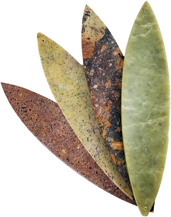 Gonesh - Incense Holder - Modern Home Decor - Stone Incense Burner - Paddleboard - Assorted Colors - 11.5” by 2.5” x .5”