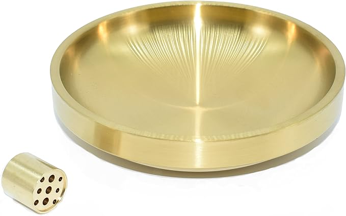 Incense Burner for Palo Santo Burning Sage Incense Holder Ash Catcher for Meditation Room Yoga