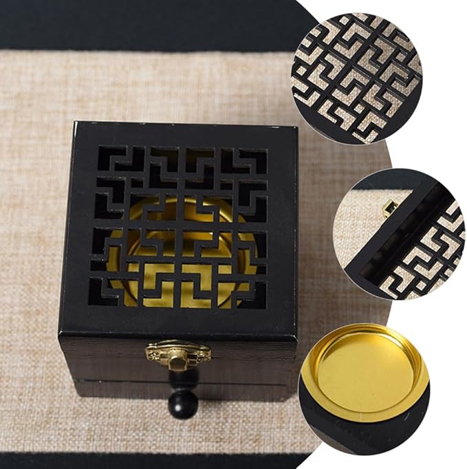 Cabilock Incense Burner, ncense Holder for Sticks，Ceramic Insence-Stick Holder，Incense Holder for Sage Cones and Frankincense Meditation Yoga Spa Room Decor