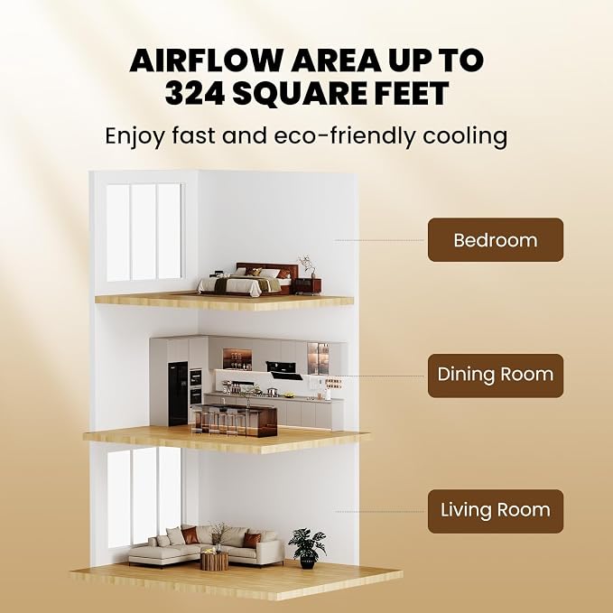 LUDOMIDE Ceiling Fans with Lights,52 Inch Low Profile Ceiling Fan with Wall Control and Remote Control,Dimmable,Flush Mount Ceiling Fan with Noiseless DC Reversible Motor for Bedroom Indoor Use