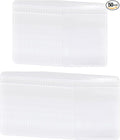 BAGSMART Jewelry Bags 50 Pcs Small Ziplock Rings Bags 2 x 3 Inch PVC Earring Packaging Sealing Zipper Clear Plastic Pouch Transparent Jewelry Organizer (Hanging Bag Is Not Included)