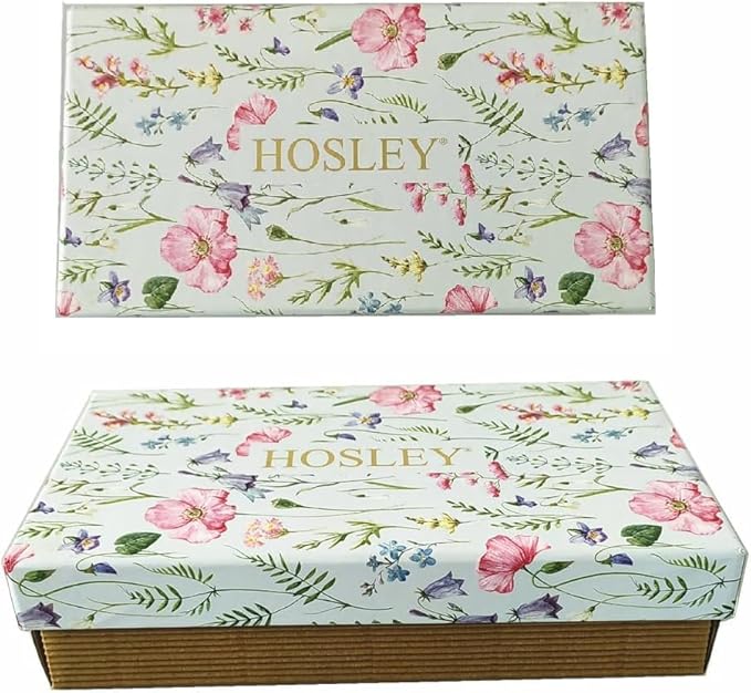 Hosley Assorted Incense Sticks – 350 Pack in Gift Box Fragrances Include Apple Cinnamon, Frankincense, Sandalwood, Myrrh, Bamboo, Patchouli, Lavender & Chamomile for Meditation & Aromatherapy