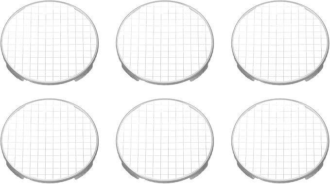 PATIKIL 6Pcs Incense Burner Pads, 7.5cm Stainless Steel Web Shape Burner Mesh Screen Use for Yoga Spa Room Home Office