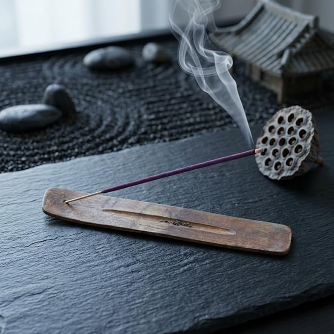 Hosley Assorted Incense Sticks – 350 Pack in Gift Box Fragrances Include Apple Cinnamon, Frankincense, Sandalwood, Myrrh, Bamboo, Patchouli, Lavender & Chamomile for Meditation & Aromatherapy