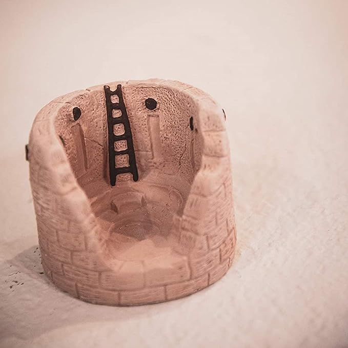 Incienso de Santa Fe - Kiva Natural Wood Incense Burner, Includes 20 Piñon Incense Bricks - Made in The USA