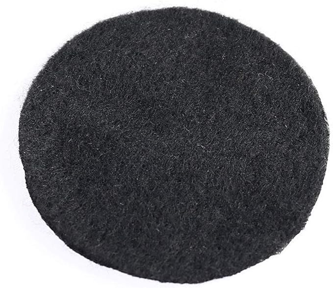 5pcs Incense Burner Black Ash catcher Pad Fireproof Mat High Temperature Cotton Pad Fire Cotton Incense Burner Accessories Fit For Incense Sticks Coils