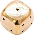 Brass Dice Shape Agarbatti Stand Incense Stick Holder Dice/Pasa Design Shape with Round Edges for Home Purifying Pooja Prayer Home Temple Mandir Office and Gifting (Dice Shape)