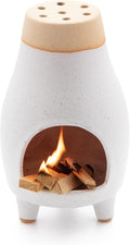 Palo Santo Sage Incense Holder I Meditation Gift Ceramic Décor Bowl Witchcraft Supplies Smudge Bowl I Elegant Burner for Spiritual Cleansing and Meditation Sessions
