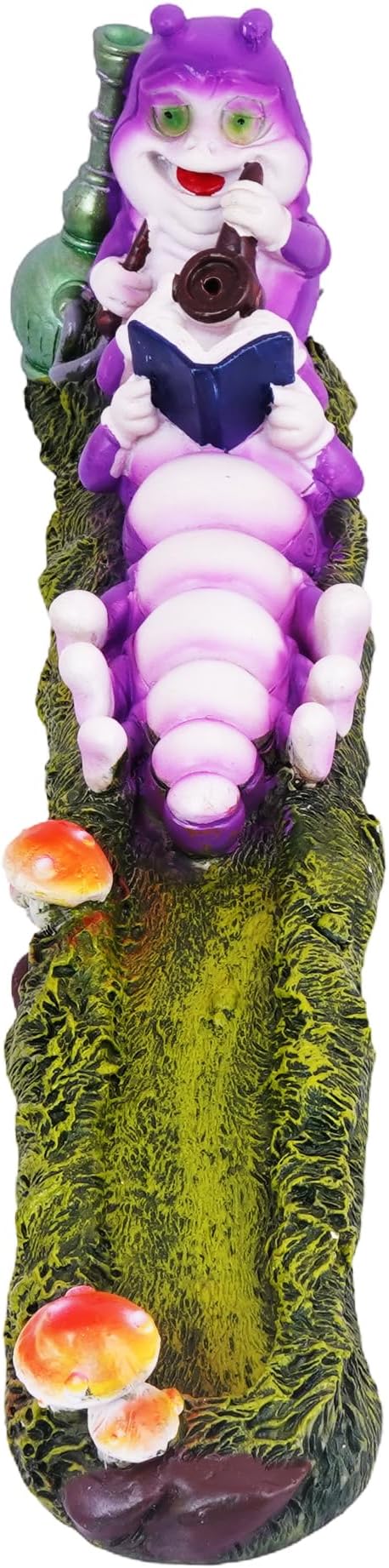 Caterpillar Incense Burner – Decorative Nature-Inspired Incense Holder for Stick Incense, Whimsical Garden & Meditation Home Décor Accent