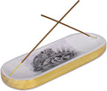 Yajna Traditional-Handmade Incense-Stick-and-Cones-Holder Incense-Burner-ash-Catcher-Stand Wooden-Tray-Holder (Angel Girl)