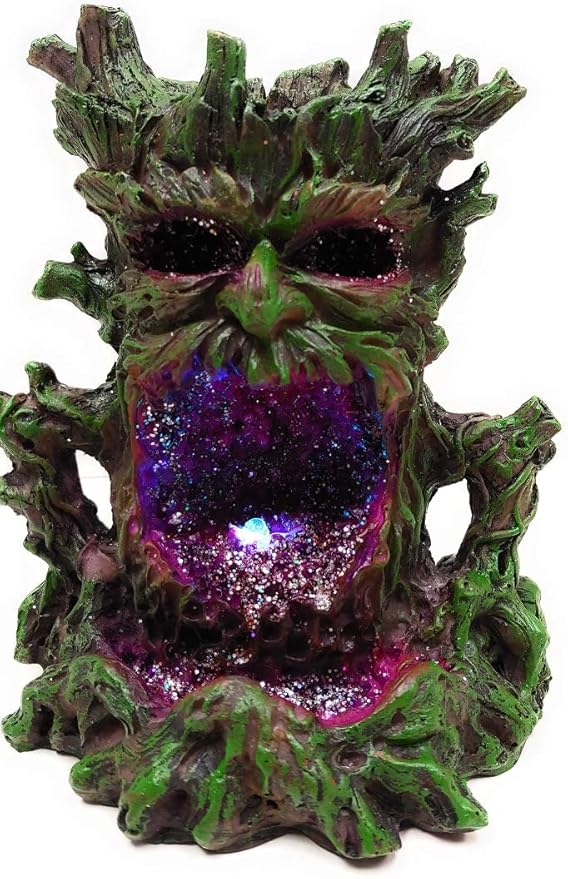 Fantasy Gifts 2930 Tree Man Incense Backflow Burner, 6 X 5 inches, LED Multicolor