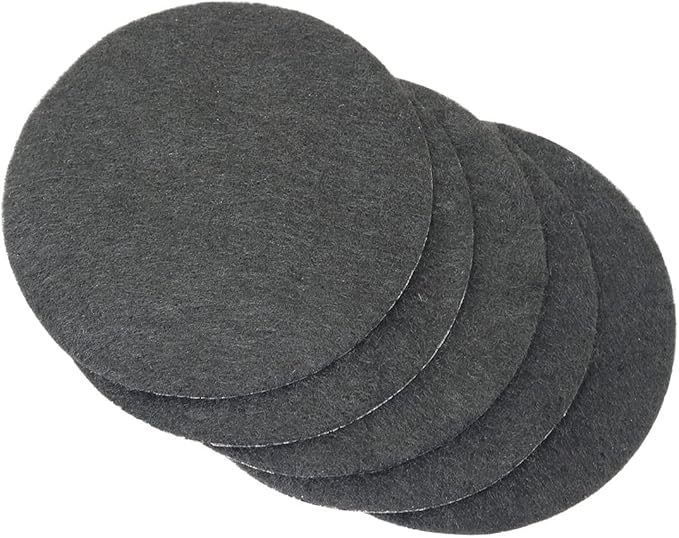 5pcs Incense Burner 80mm Ash Catcher Pad Fireproof Mat High Temperature Cotton Pad Fire Cotton Incense Burner Accessories Fit for Incense Sticks Coils