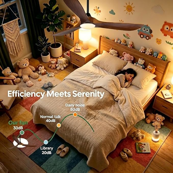 Farmhouse Ceiling Fans with Lights, 60 inch Outdoor Ceiling Fan for Patios with Light, 3 Blades Wood Ceiling Fan Damp Rated Large Airflow Commercial Ceiling Fans for Exterior House Porch Gazebo