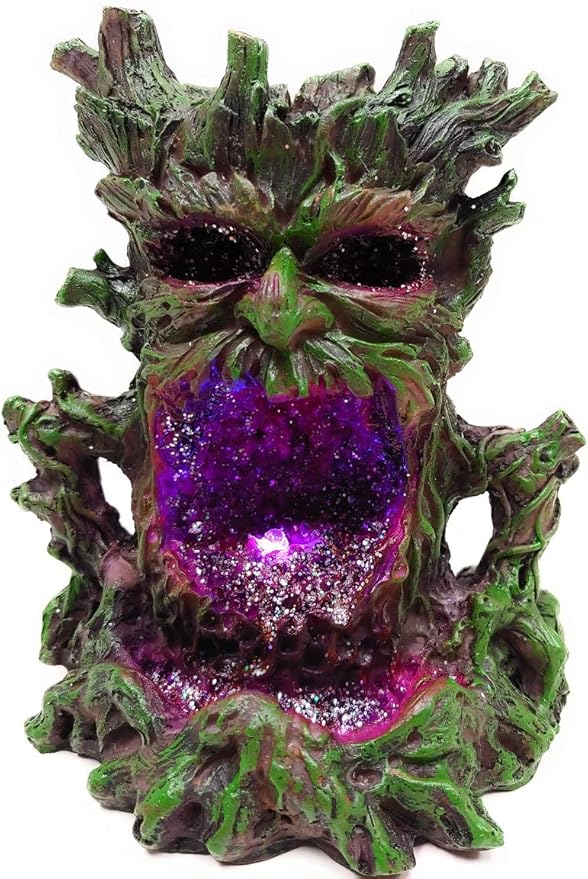 Fantasy Gifts 2930 Tree Man Incense Backflow Burner, 6 X 5 inches, LED Multicolor